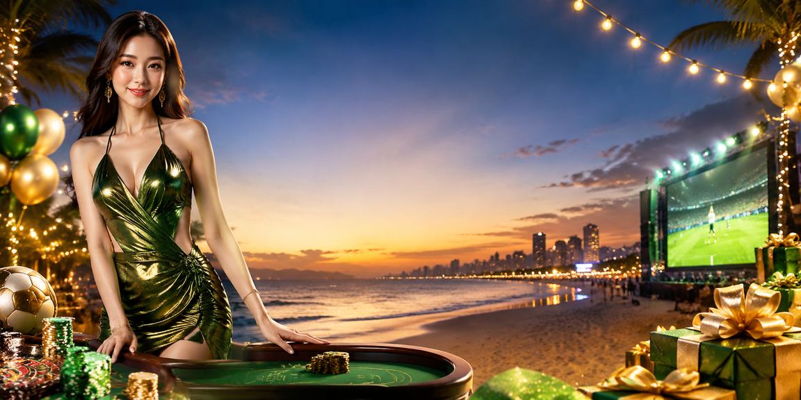 Bờ biển Đà Nẵng về đêm với không gian cá cược và casino trực tuyến trên điện thoại