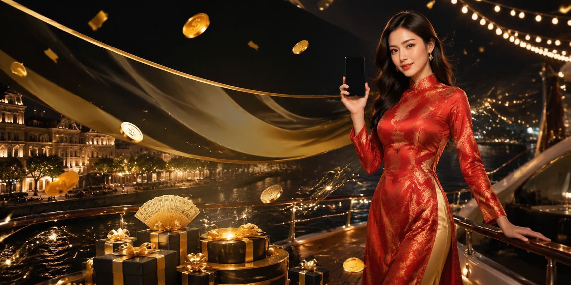 Phụ nữ Hà Nội mặc áo dài kiểm tra hoàn tiền VIP và ưu đãi bonus trên điện thoại